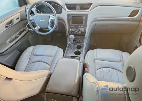 2015 Chevrolet Traverse Ltz z USA, uszkodzony, nr VIN 1GNKVJKDXFJ320145